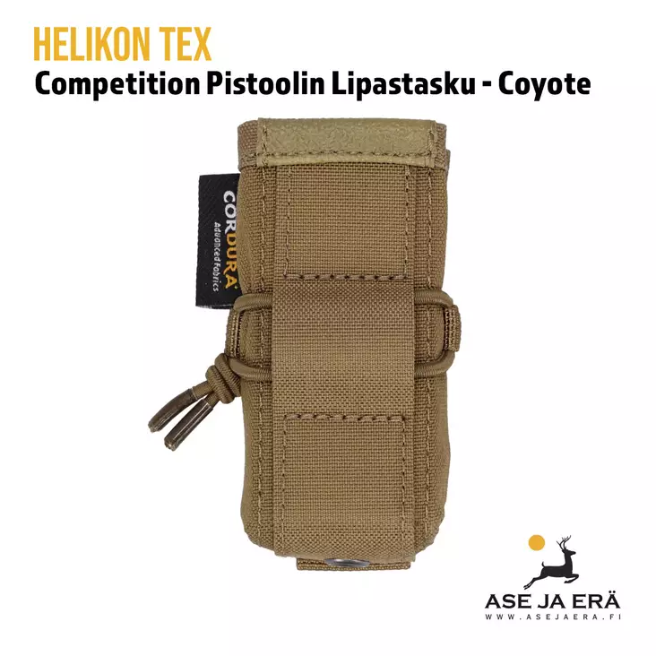 Helikon-Tex Competition Rapid Pistol Pouch lipastasku, Coyote - yleiskuva edestä - Reput ja laukut - 5908218740884 - 6