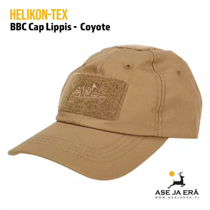 Helikon-Tex BBC Cap Lippis Coyote - Yleiskuva - Lippalakit - 5908218706804 - 2
