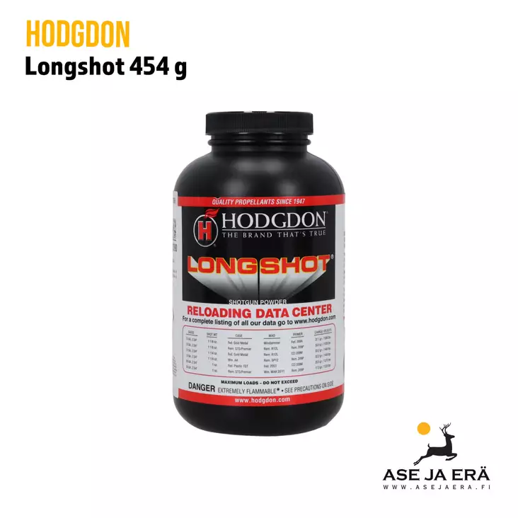 Hodgdon Longshot ruuti 454g - Haulikon ruuti - 939288700104 - 1