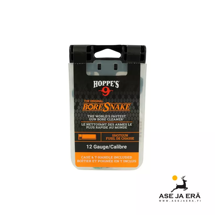 Hoppes BoreSnake Den puhdistusnaru haulikoille kotelolla - Puhdistusnarut - 026285001174 - 1
