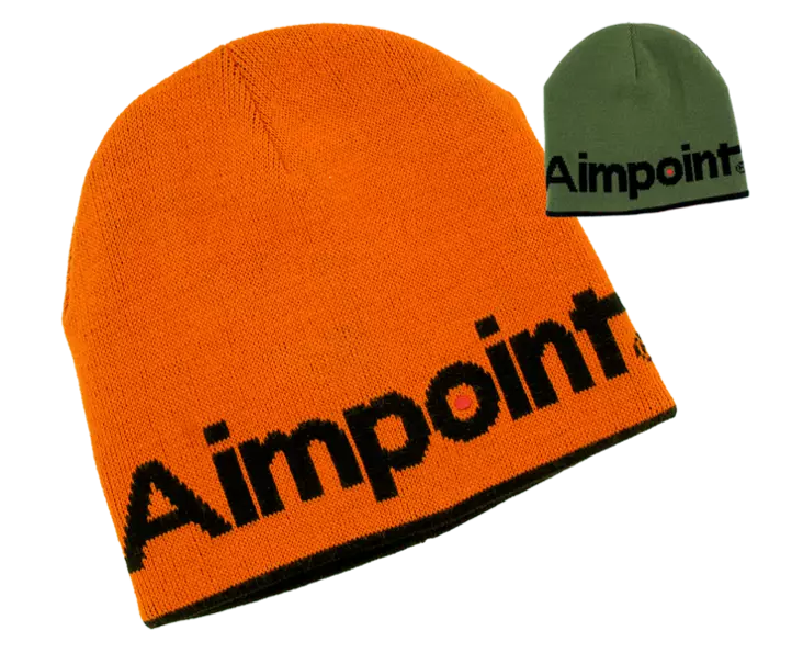 Kaksipuolinen Aimpoint pipo - oranssi/vihreä - Hirvi- ja muut metsästyspipot - APG0034 - 1