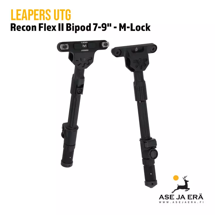 Leapers UTG Recon Flex II Bipod M-LOK - Teräs bipodit - 4717385556324 - 1