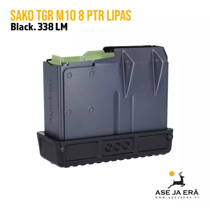 Lipas Sako TRG M10 338LM 8 patruuna Must - Toiminnallisten aseiden lippaat - S57761814 - 1