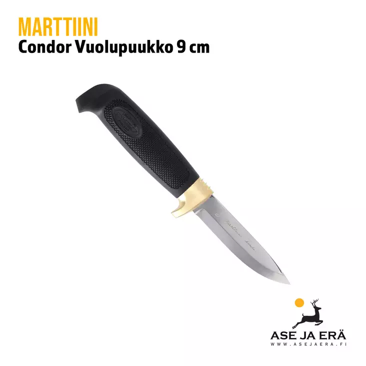 Marttiini vuolupuukko Condor 9cm - Puukot - 6416885111184 - 3