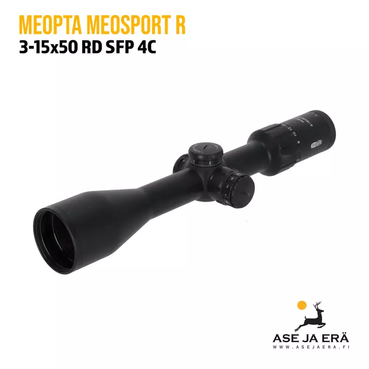 Meopta MeoSport R 3-15x50 RD SFP 4C kiikaritähtäin - Meopta kiikaritähtäimet - 8594050736764 - 10