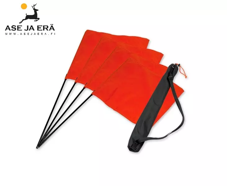 Mystique Square flag setti 4kpl - Metsästyskoiran koulutustarvikkeet - 8586016373564 - 1