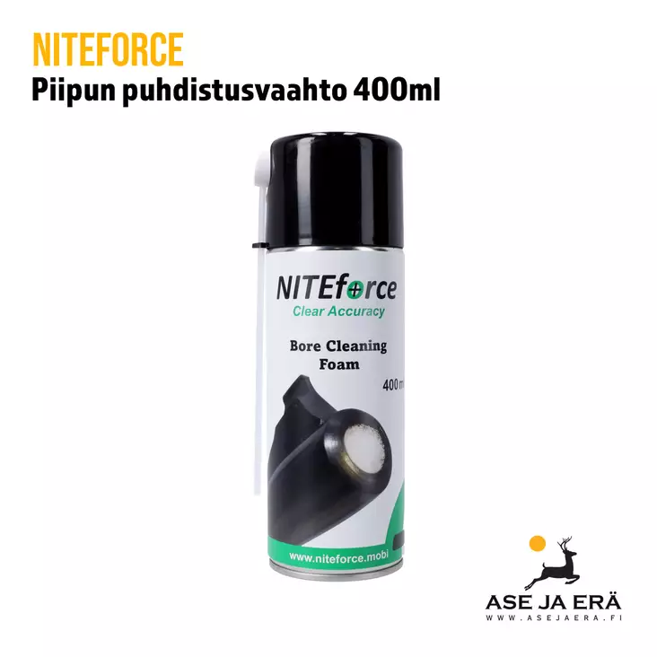 Piipun puhdistusvaahto 400ml NiteForce - Puhdistusaineet - 6430061581844 - 1