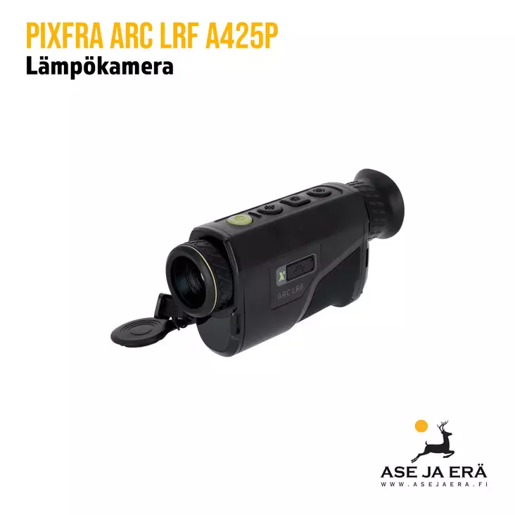 Pixfra Arc  A425P LRF lämpökamera etäisyysmittarilla - 
yleiskuva etuviistosta vasemmalta - Pimeänäkölaitteet ja lämpökamerat - 6976144450954 - 1