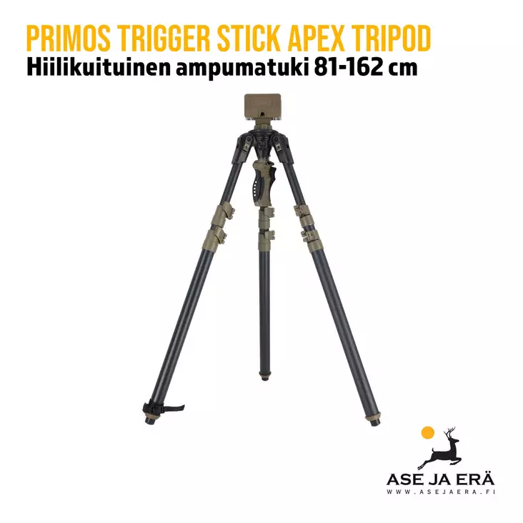 Primos Trigger Stick APEX TriPod Carbon ampumatuki - Tripod- ja Bipod-ampumatuet - 010135659004 - 1