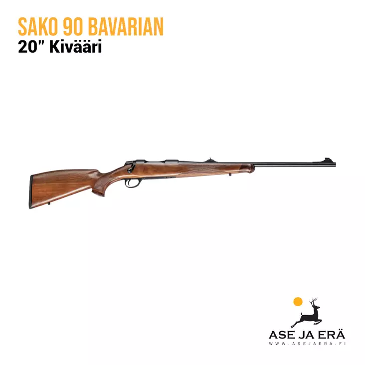 Sako 90 Bavarian 20" kivääri - Pulttilukkoiset kiväärit - SYCV2920A803764 - 1