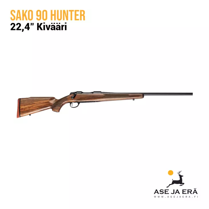 Sako 90 Hunter 22,4" kivääri - Pulttilukkoiset kiväärit - SYAV2926A8437A4 - 1