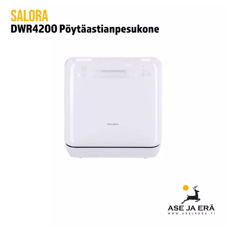 Salora DWR4200 pöytäastianpesukone - yleiskuva edestä - Muut retkeilytarvikkeet - 8719325154894 - 1