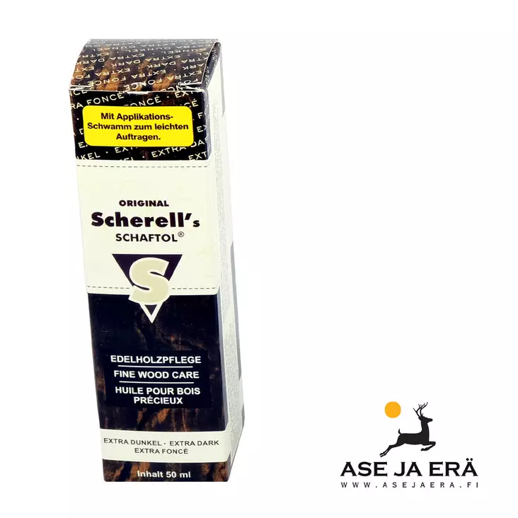 Scherell's Schaftol Extratumma -tukkiöljy 50ml +levityssieni - Tukkiöljyt ja -vahat - 4017777238174 - 1