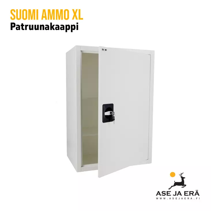 Suomi Ammo XL Patruunakaappi - Asekaappi 1-10 aseelle - 6438347044854 - 1