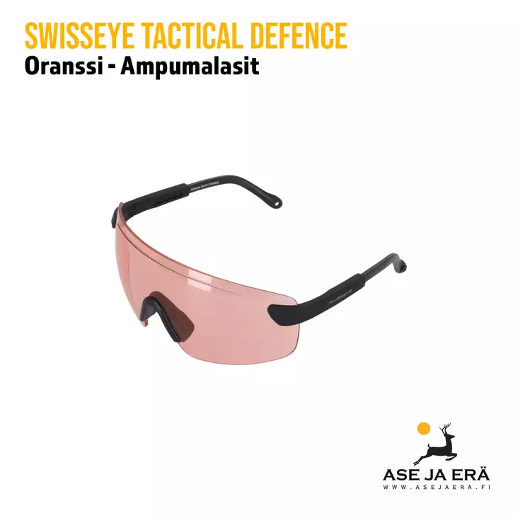 Swisseye Defence Oranssi Ampumalasit - Suojalasit - 4046375404124 - 1