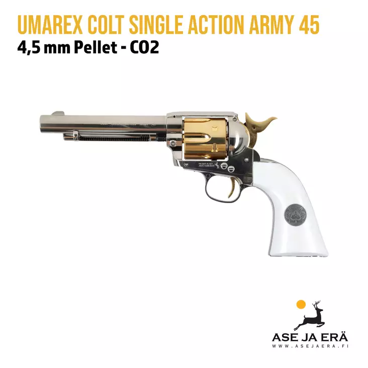 Umarex Colt Single Action Army 45 Smoke 5.8456 - Yleiskuva - Ilma-aseluoti ilmapistoolit - 4000844859334 - 1