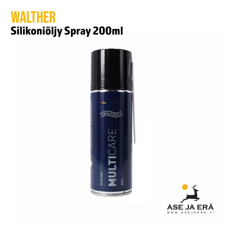 Walther Silikoniöljy Spray 200ml - Voiteluaineet ja voiteluainekapselit - 4000844398154 - 4