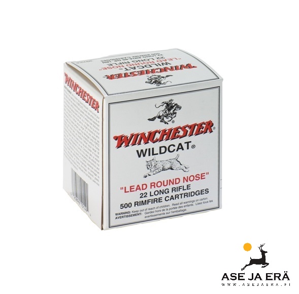 Winchester Wildcat 40 gr LRN 383 m/s pienoiskivääripatruuna - 22 LR patruunat - 020892101494 - 1