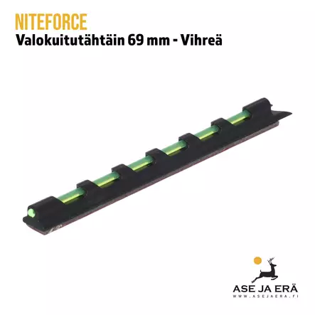NiteForce valokuitutähtäin 69 mm BriteSight - Kuitutähtäimet haulikkoon - 6430061581325 - 1