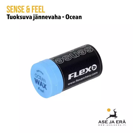 Flex Archery tuoksuva jännevaha Sense & Feel - Ocean - yleiskuva yläviistosta - Muut jännetarvikkeet - 006769 - 3