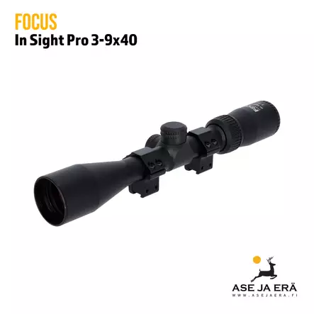 Focus In sight Pro 3-9x40 mount kiikaritähtäin - Muut kiikaritähtäimet - 7391879051235 - 1
