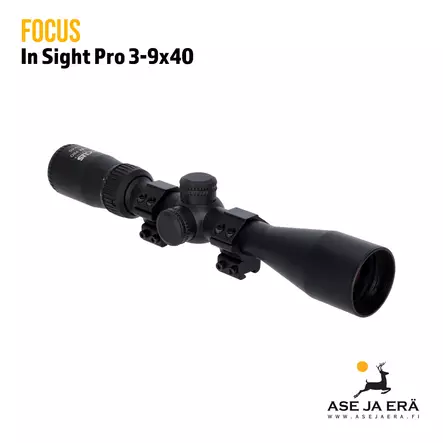 Focus In sight Pro 3-9x40 mount kiikaritähtäin - Muut kiikaritähtäimet - 7391879051235 - 2