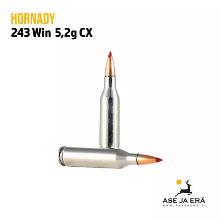 Hornady Outfitter .243 Win 5,2g CX - Muut kaliiperit - 090255719765 - 2