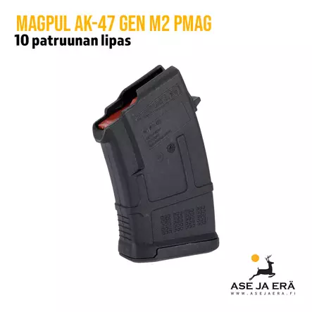 Magpul AK-47 PMAG GEN M2 MOE 10 patruunan lipas - Toiminnallisten aseiden lippaat - 840815108795 - 3