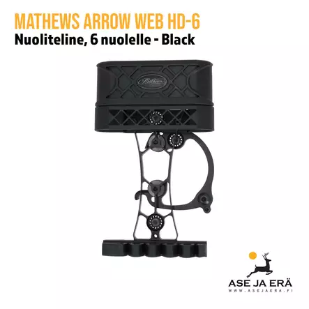Mathews Arrow Web HD-6 nuoliteline, Black - yleiskuva edestä - Nuolitelineet - 720770012255 - 1