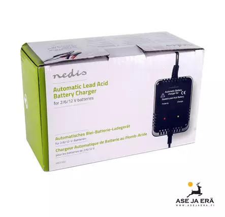 Riistakameran lyijyhyytelöakkulaturi 2-12V - Tarvikkeet riistakameroihin - 5412810284245 - 2