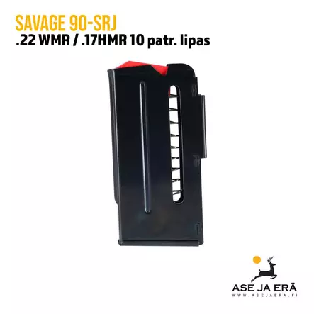 Savage 90-SRJ pinoiskiväärin varalipas 22WMR / 17HMR 10 patruunalle - Metsästysaseiden lippaat - 062654900105 - 2
