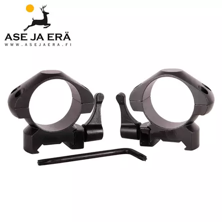 Scandium W-QR 30 mm Medium renkaat Weave - 30mm kiikarinrenkaat - 7340143713805 - 1