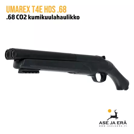Umarex T4E HDS .68 CO2 kumikuulahaulikko - vasemmalta etuviistosta - T4E Defence kuula-aseet - 4000844660015 - 4