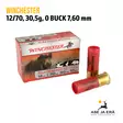12/70 Winchester Buckshot 30,5g 7,60mm haulikonpatruuna 10 kpl - Buckshot, yli 4mm - 634957811015 - 1