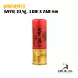 12/70 Winchester Buckshot 30,5g 7,60mm haulikonpatruuna 10 kpl - Buckshot, yli 4mm - 634957811015 - 3