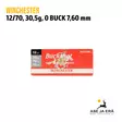 12/70 Winchester Buckshot 30,5g 7,60mm haulikonpatruuna 10 kpl - Buckshot, yli 4mm - 634957811015 - 7