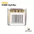 17HMR Federal V-Shok Hornady V-Max 1,1g pienoiskivääripatruuna - 17HMR patruunat - 029465057275 - 5