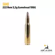 222 Rem Sako Gamehead 3,2g (106G) 20 kpl - 222 kaliiperi - 6438053999905 - 7
