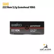 222 Rem Sako Gamehead 3,2g (106G) 20 kpl - 222 kaliiperi - 6438053999905 - 8