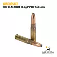 300 BLK Winchester PP HP Subsonic 13,0g kivääripatruuna - Muut kaliiperit - 020892223325 - 2