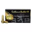 38 SPL Sellier & Bellot FMJ 10,25g 50kpl - Revolverin patruunat - 8590690311415 - 5