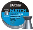 4,51mm JSB Match S100 (blue) 0,535g - 4,5 mm ilmakivääriluodit - 8594180450325 - 1