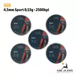 4,5mm H&N Sport 0,53g 2500 kpl - 4,5 mm ilmakivääriluodit - 40470580023545 - 1
