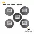 4,5mm H&N Sport 0,53g 2500 kpl - 4,5 mm ilmakivääriluodit - 40470580023545 - 4
