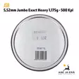 5,52mm JSB Jumbo Exact Heavy 1,175g - Rasian pohja EAN näkyvissä - 5,5 mm luodit - 8594180450615 - 6