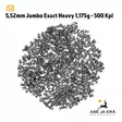 5,52mm JSB Jumbo Exact Heavy 1,175g - Lajitelma luoteja - 5,5 mm luodit - 8594180450615 - 4