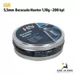 5,5mm H&N Baracuda Hunter 1,18g 200 kpl- Rasia yläviistosta - 5,5 mm luodit - 4047058015095 - 9