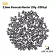 5,5mm H&N Baracuda Hunter 1,18g 200 kpl- Lajitelma luoteja - 5,5 mm luodit - 4047058015095 - 8