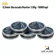 5,5mm H&N Baracuda Hunter 1,18g 1000 kpl- 5 rasian lajitelma - 5,5 mm luodit - 4047058015095 - 12