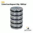 5,5mm H&N Crow Magnum 1,18g 1000 kpl - Yleiskuva - 5,5 mm luodit - 4047058002064x5 - 1